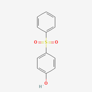 molecular formula C12H10O3S B1330648 4-(苯磺酰基)苯酚 CAS No. 7402-69-9