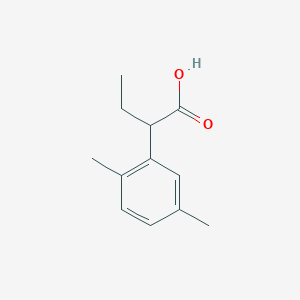 2-(2,5-Dimethylphenyl)butanoic acid