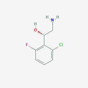 (1S)-2-Amino-1-(2-chloro-6-fluorophenyl)ethan-1-ol