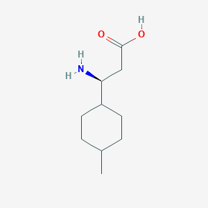 (3S)-3-Amino-3-(4-methylcyclohexyl)propanoic acid