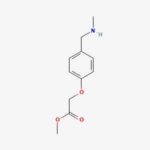 Methyl 2-(4-((methylamino)methyl)phenoxy)acetate