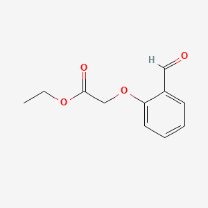 molecular formula C11H12O4 B1330679 2-(2-甲酰基苯氧基)乙酸乙酯 CAS No. 41873-61-4