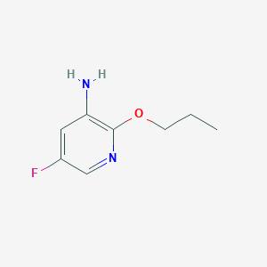 5-Fluoro-2-propoxypyridin-3-amine