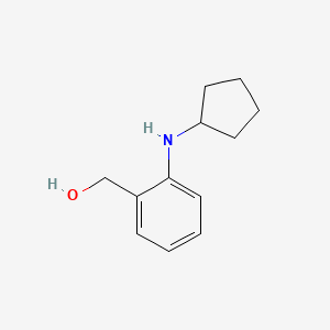 [2-(Cyclopentylamino)phenyl]methanol