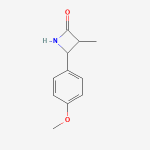 4-(4-Methoxyphenyl)-3-methylazetidin-2-one