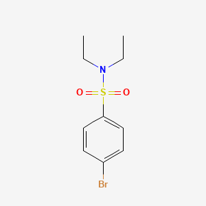 molecular formula C10H14BrNO2S B1330689 4-溴-N,N-二乙基苯磺酰胺 CAS No. 90944-62-0