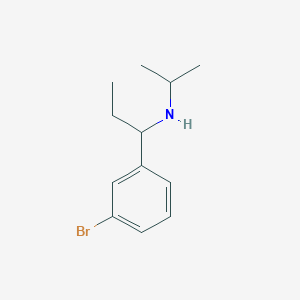 [1-(3-Bromophenyl)propyl](propan-2-yl)amine