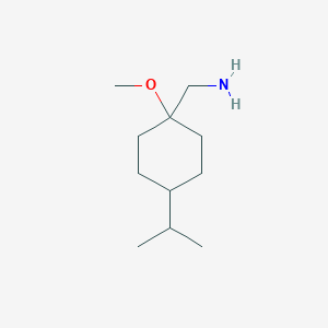 [1-Methoxy-4-(propan-2-YL)cyclohexyl]methanamine