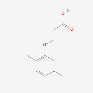 molecular formula C11H14O3 B1330697 3-(2,5-二甲基-苯氧基)-丙酸 CAS No. 4673-48-7