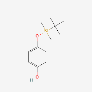 molecular formula C12H20O2Si B1330698 4-(叔丁基二甲基甲硅烷氧基)苯酚 CAS No. 108534-47-0