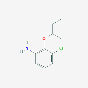 2-(Butan-2-yloxy)-3-chloroaniline