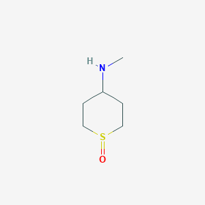 4-(Methylamino)-1lambda4-thian-1-one