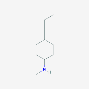 N-methyl-4-(2-methylbutan-2-yl)cyclohexan-1-amine