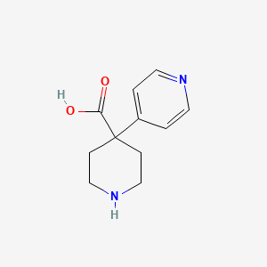 4-(Pyridin-4-yl)piperidine-4-carboxylic acid