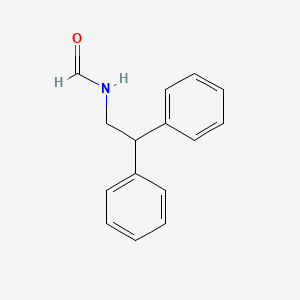 molecular formula C15H15NO B1330708 N-(2,2-Diphenylethyl)formamide 