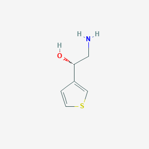 (1S)-2-amino-1-(thiophen-3-yl)ethan-1-ol