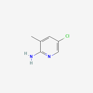 molecular formula C6H7ClN2 B1330711 2-氨基-5-氯-3-甲基吡啶 CAS No. 20712-16-7