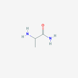 molecular formula C3H8N2O B1330713 2-氨基丙酰胺 CAS No. 4726-84-5