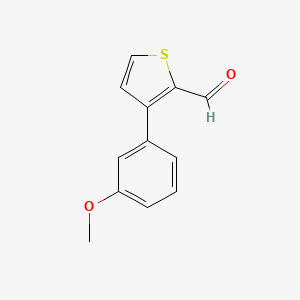 3-(3-Methoxyphenyl)thiophene-2-carbaldehyde