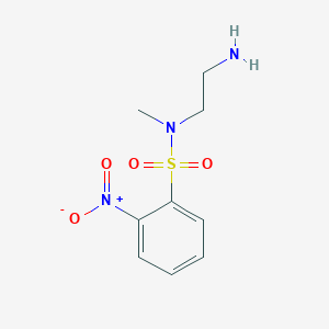 N-(2-Aminoethyl)-N-methyl-2-nitrobenzene-1-sulfonamide