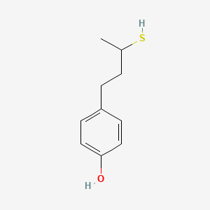 4-(3-Sulfanylbutyl)phenol