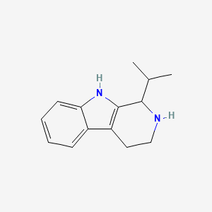 molecular formula C14H18N2 B1330730 1-异丙基-2,3,4,9-四氢-1H-β-咔啉 CAS No. 6650-04-0