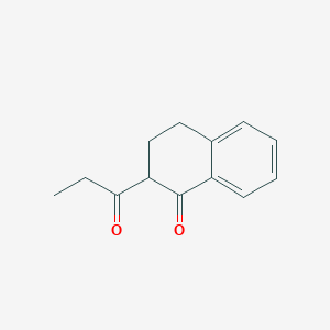 2-Propanoyl-1,2,3,4-tetrahydronaphthalen-1-one