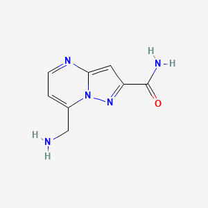 7-(Aminomethyl)pyrazolo[1,5-a]pyrimidine-2-carboxamide