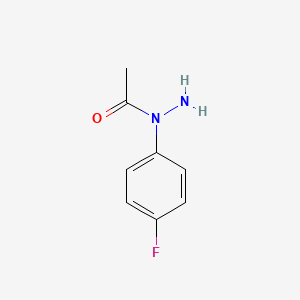 N-(4-fluorophenyl)acetohydrazide