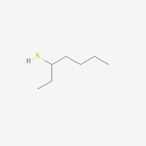 molecular formula C7H16S B13307401 3-Heptanethiol CAS No. 1639-07-2