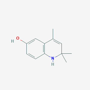 B1330741 2,2,4-Trimethyl-1,2-dihydroquinolin-6-ol CAS No. 72107-05-2