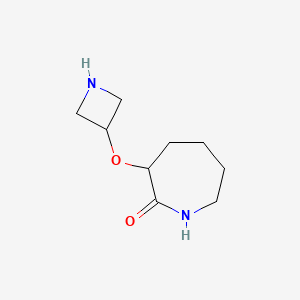 3-(Azetidin-3-yloxy)azepan-2-one