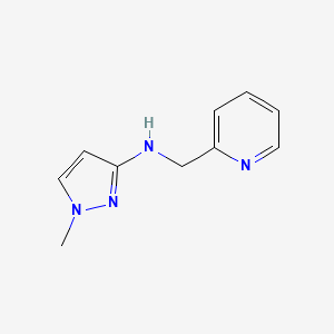 1-Methyl-N-(pyridin-2-ylmethyl)-1H-pyrazol-3-amine