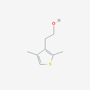 2-(2,4-Dimethylthiophen-3-yl)ethan-1-ol