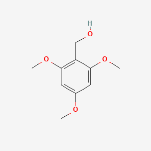 molecular formula C10H14O4 B1330764 (2,4,6-三甲氧基苯基)甲醇 CAS No. 61040-78-6