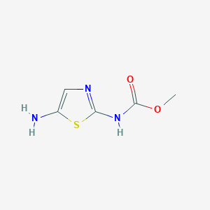 methyl N-(5-amino-1,3-thiazol-2-yl)carbamate