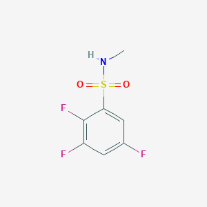 2,3,5-Trifluoro-N-methylbenzene-1-sulfonamide