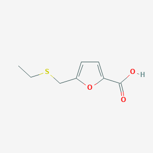 5-Ethylmercaptomethylfuran-2-carboxylic