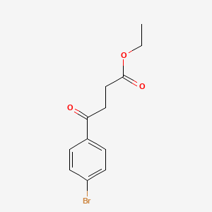molecular formula C12H13BrO3 B1330783 4-(4-溴苯基)-4-氧代丁酸乙酯 CAS No. 30913-87-2