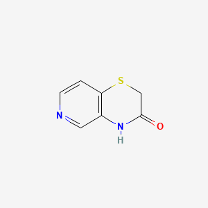 molecular formula C7H6N2OS B1330787 2H-吡啶并[4,3-b][1,4]噻嗪-3(4H)-酮 CAS No. 18504-86-4