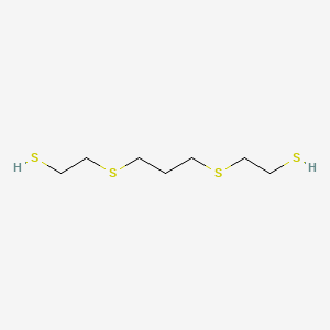molecular formula C7H16S4 B1330789 3,7-二硫代-1,9-壬二硫醇 CAS No. 25676-62-4