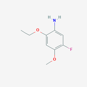 2-Ethoxy-5-fluoro-4-methoxyaniline