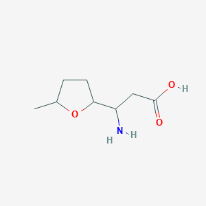 3-Amino-3-(5-methyloxolan-2-yl)propanoic acid