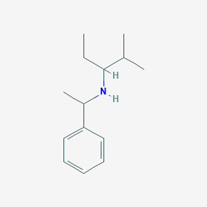 (2-Methylpentan-3-yl)(1-phenylethyl)amine