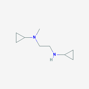 N-[2-(Cyclopropylamino)ethyl]-N-methylcyclopropanamine