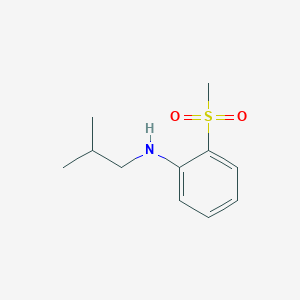 2-Methanesulfonyl-N-(2-methylpropyl)aniline