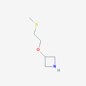 3-[2-(Methylsulfanyl)ethoxy]azetidine
