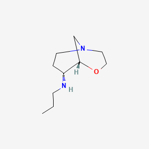 (5S,6R)-N-Propyl-4-oxa-1-azabicyclo[3.3.1]nonan-6-amine