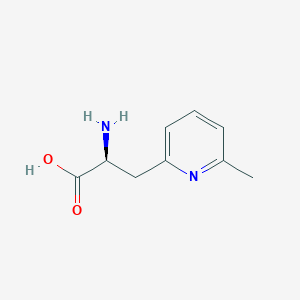 (2S)-2-amino-3-(6-methylpyridin-2-yl)propanoic acid