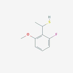 1-(2-Fluoro-6-methoxyphenyl)ethane-1-thiol